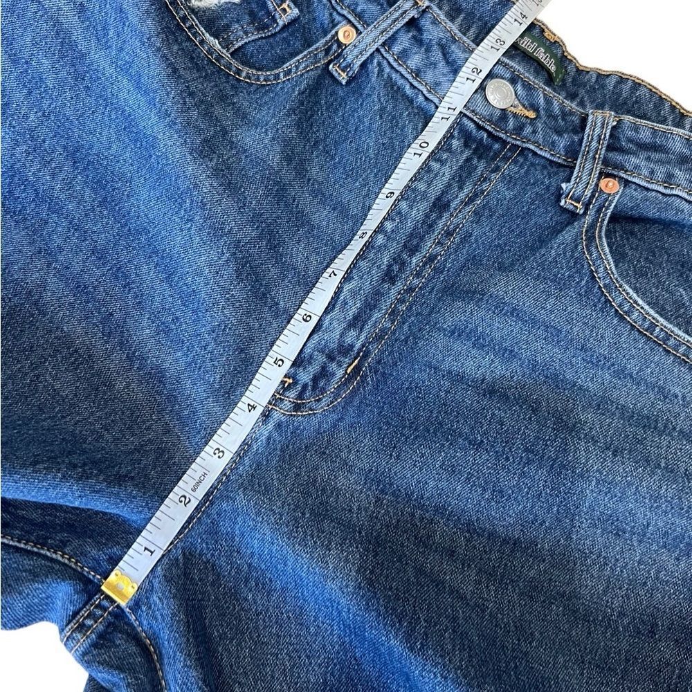 Wild fable highest rise baggy jeans distressed medium wash size 29/8 - Picture 12 of 16